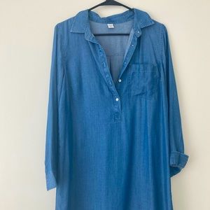 Old Navy Shirt jean Dress S
